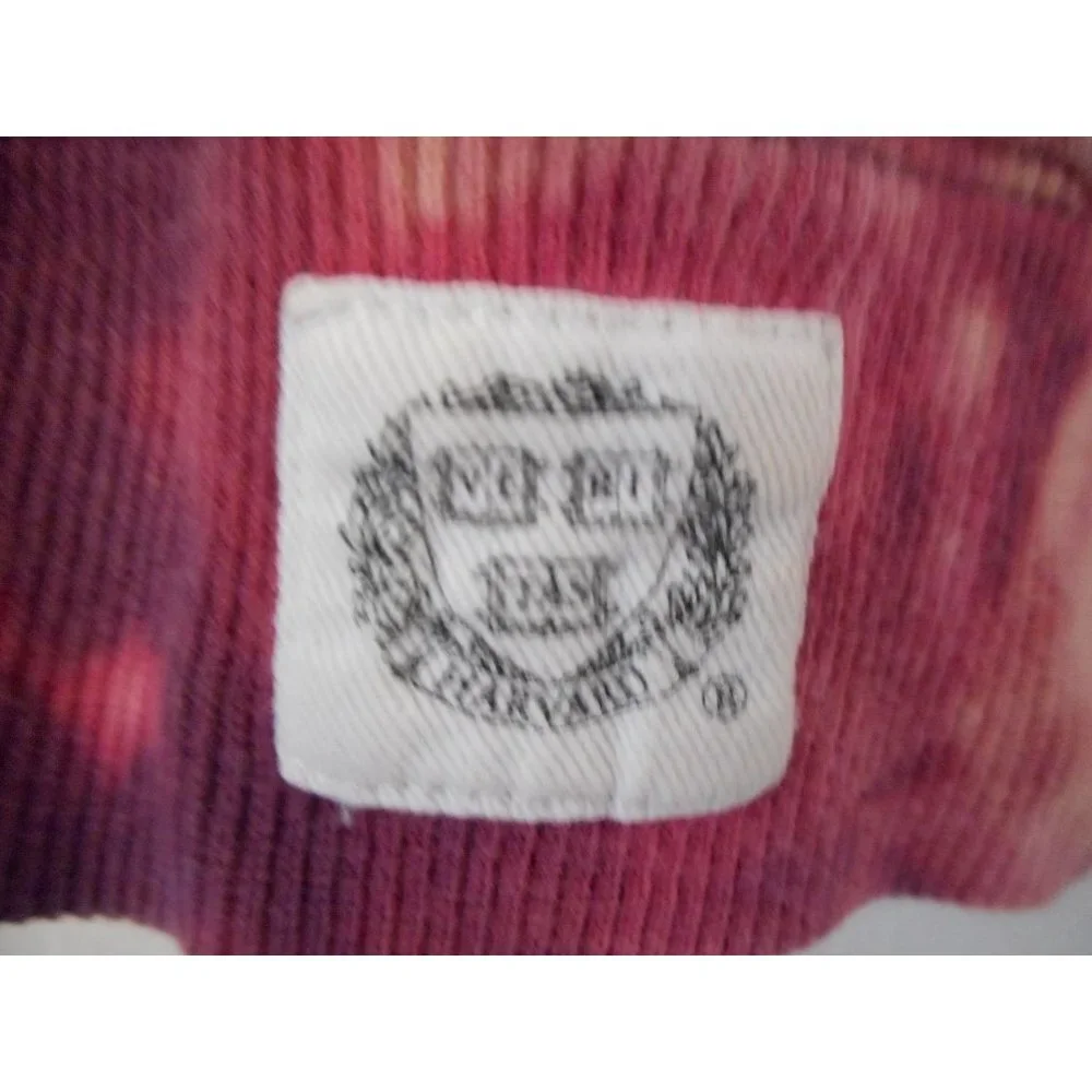 Purple Tie Dye Harvard Hoodie Sweatshirt Sz M - Picture 3 of 8